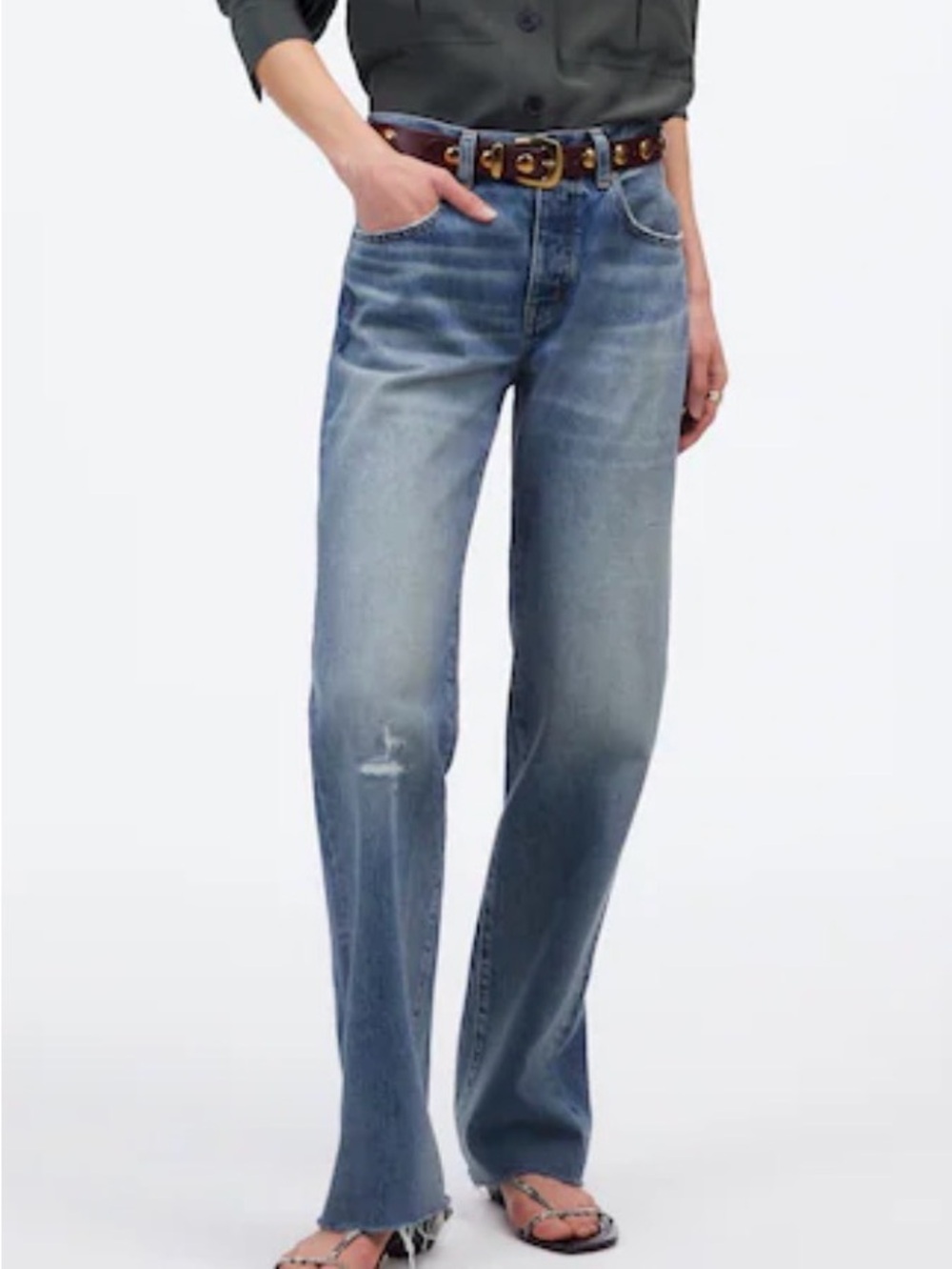 Madewell The Dean easy Straight Jean